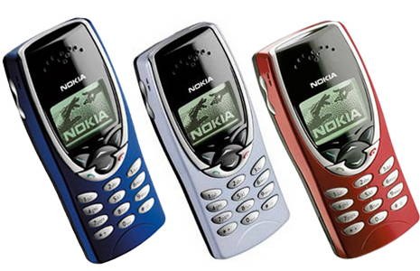 Nokia 8210 Specs