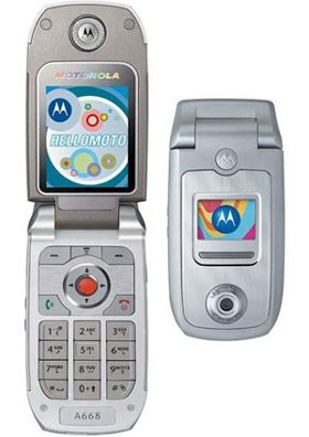 Motorola A668 Specs