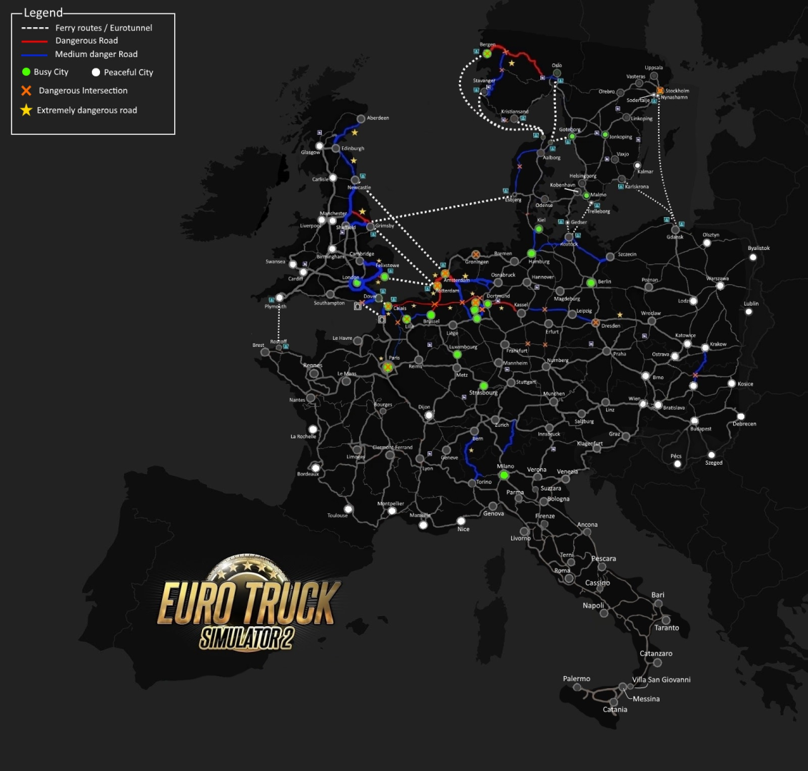 Ets 2 dlc maps
