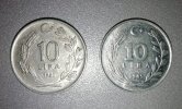 [Tedavül:1981-1990] Madeni 10 Türk Lirası