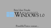 |Beta'dan Finale| Windows 1.0