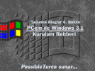 -PCem ile Windows 3.1 Kurulum Rehberi- TB #6