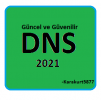 2021 güncel ve güvenilir DNS adresleri