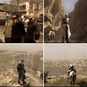 Assasin's Creed 1 favori oyun içi görüntülerim