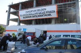 Selzede mallar kapışıldı