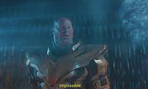 Thanos template (higher quality) | Thanos' "Impossible" | Marvel memes,  Imagine dragons, Avengers
