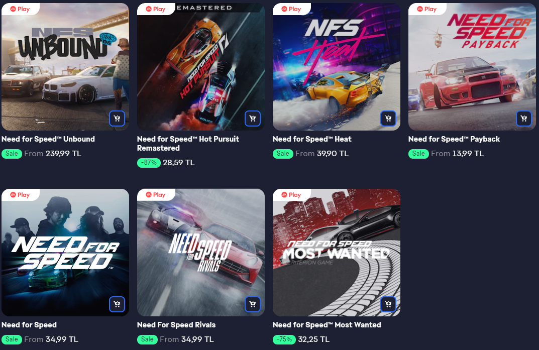 nfs playstation игры