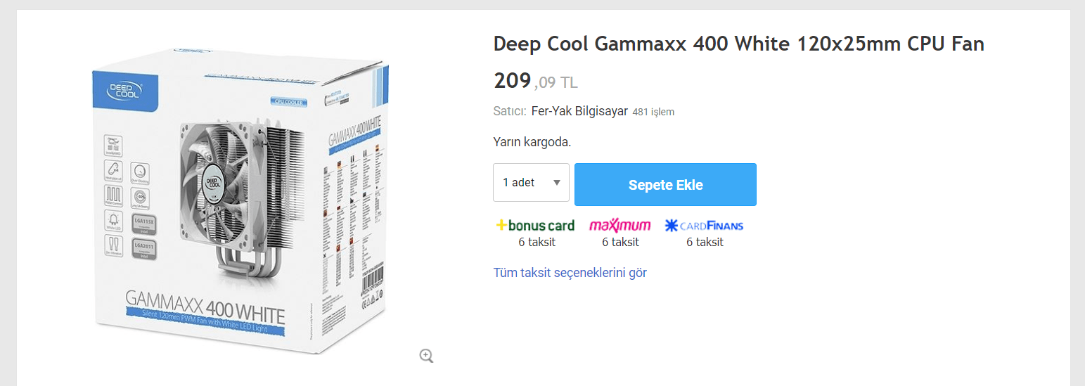 2018-07-18 19_21_28-Deep Cool Gammaxx 400 White 120x25mm CPU Fan - Opera.png
