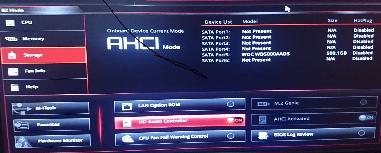 MSI B150 Gaming M3 BIOS'ta M.2 Genie aktif olmuyor Technopat Sosyal