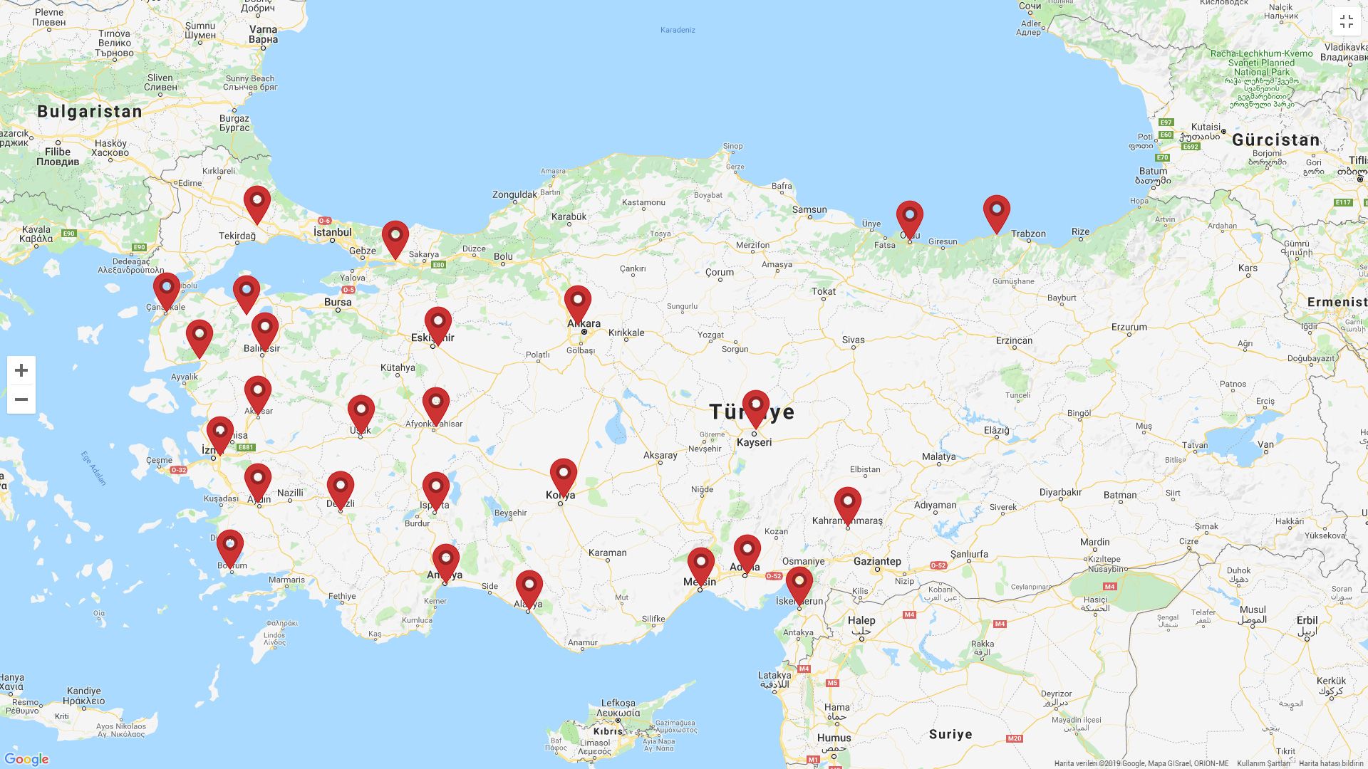Открыть карту в турции. Карта Турции Google. Гугл карты Турция. Карта Турции Google Maps. Карта промышленности Турции.