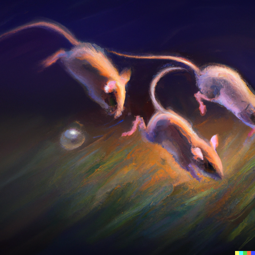 DALL·E 2022-08-14 12.38.21 - Field mice flying in the moonlight in oil painting style..png