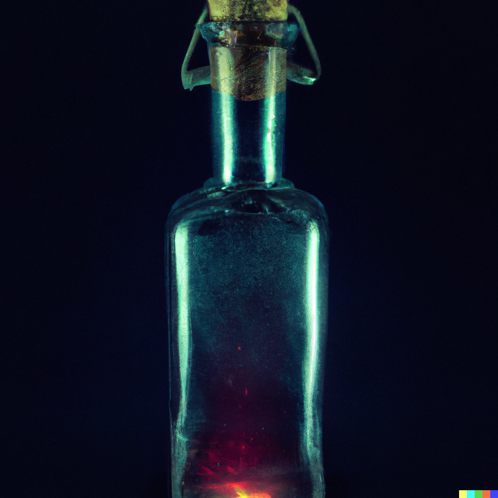DALL·E 2022-09-15 20.46.39 - Life in a bottle Ultra realistic .png