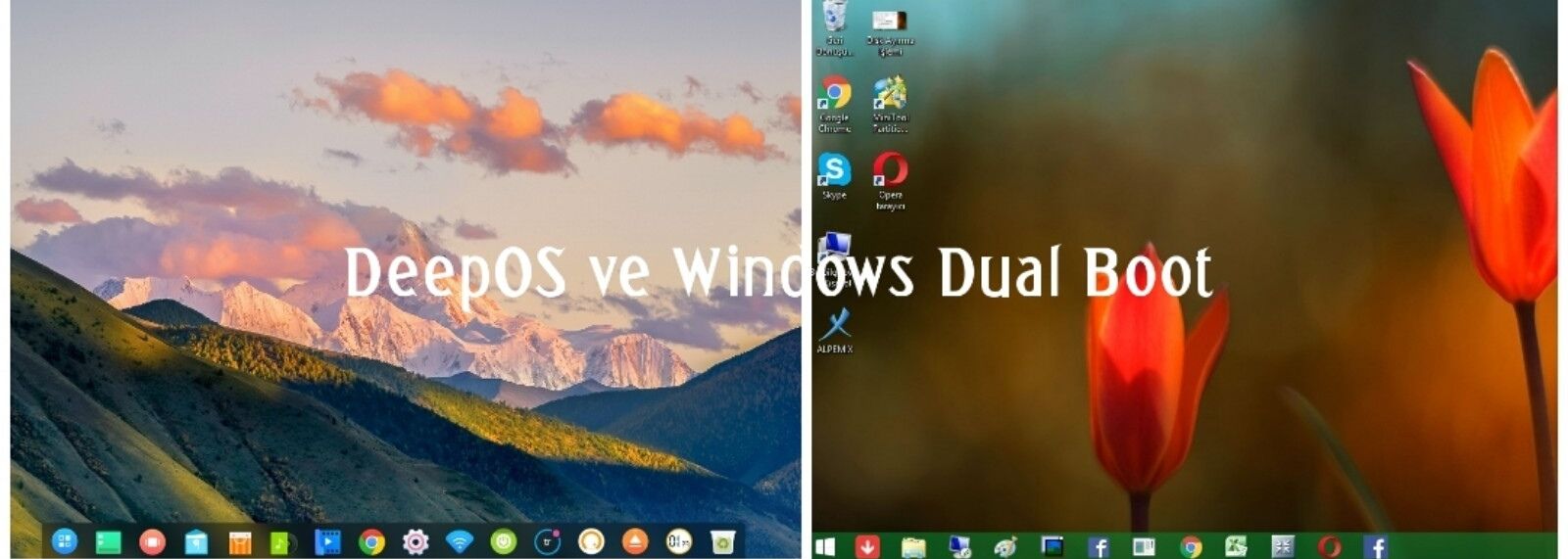 DeepinOS ve Windows Dual Boot.jpg