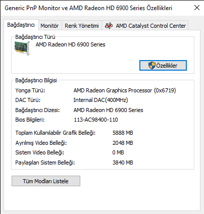 Generic PnP Monitor ve AMD Radeon HD 6900 Series Özellikleri 17.02.2021 17_03_14.png