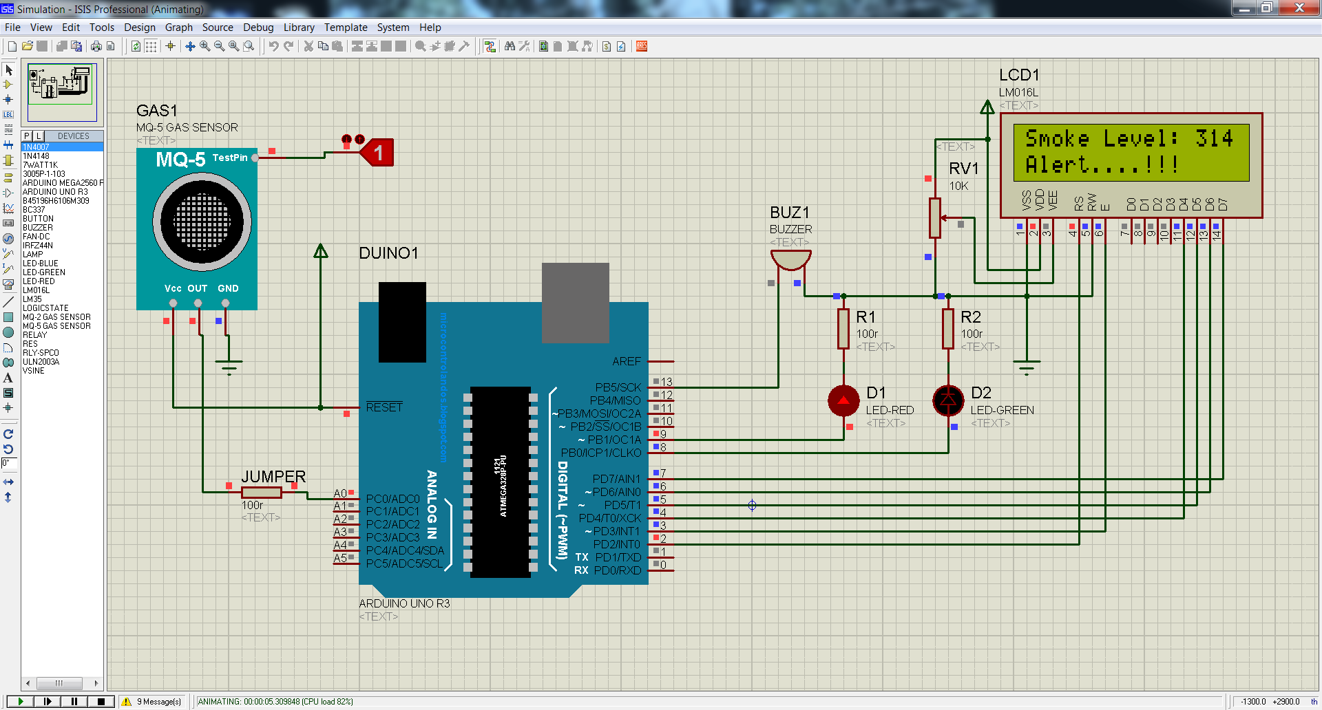 How to make Smoke and GAS Leakage Detector using Arduino, Gas Sensor.png