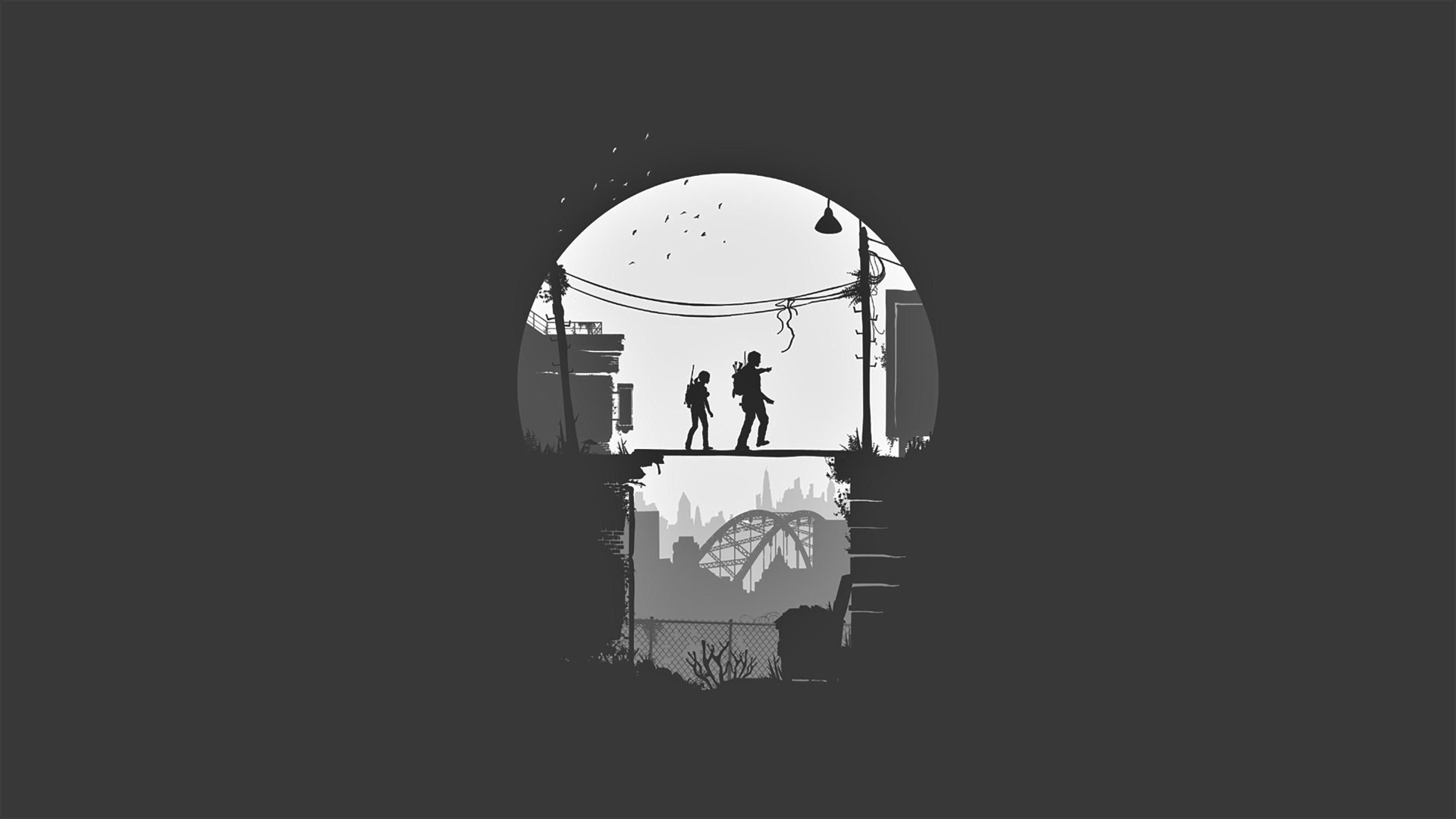 Joel and Ellie _ The Last Of Us (Grey) (3840x2160).jpg