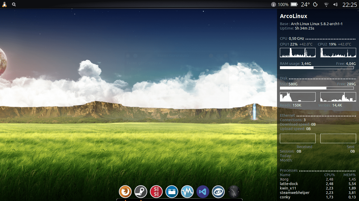 Latte Dock ile 2.png