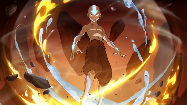 Steam Atölyesi::Aang Avatar State - Avatar : The Last Airbender