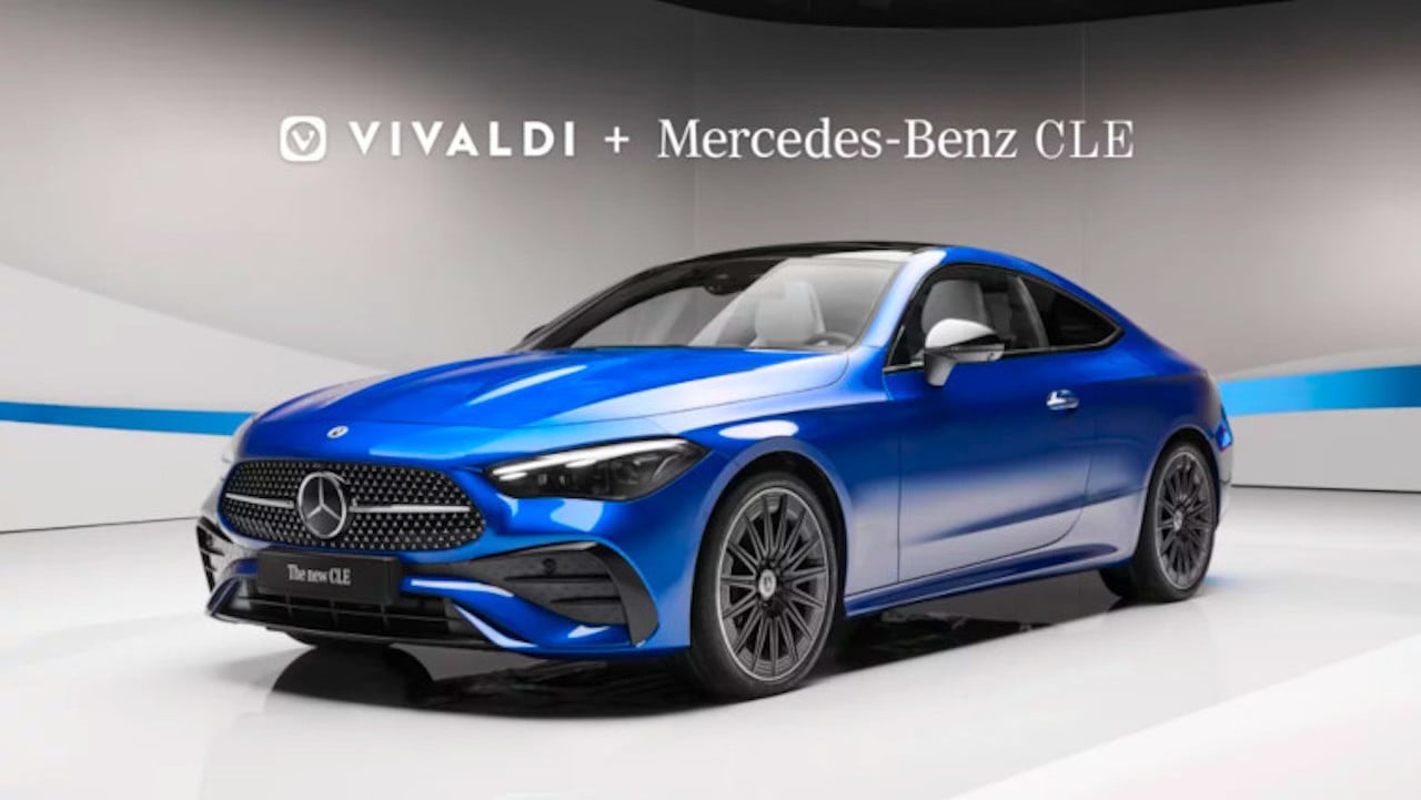 Vivaldi Mercedes CLE Coupé