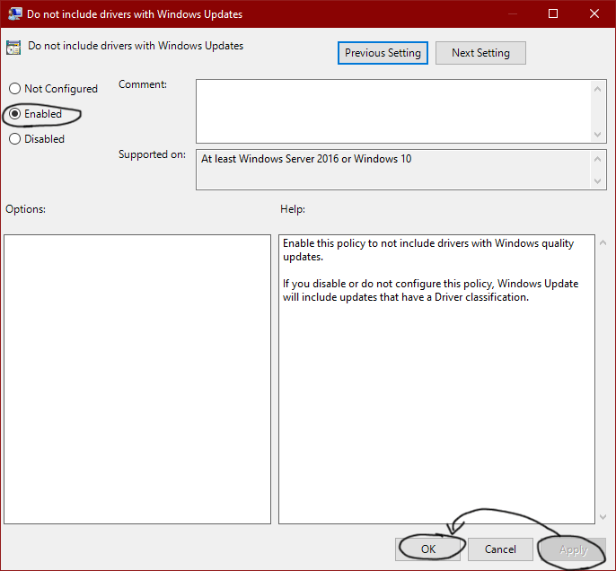 windows 10 sürücü güncellemelerini kapatma 3.png