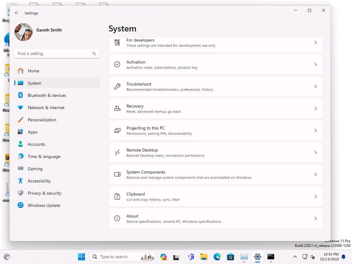 Windows 11 23H2 Sistem Uygulamaları