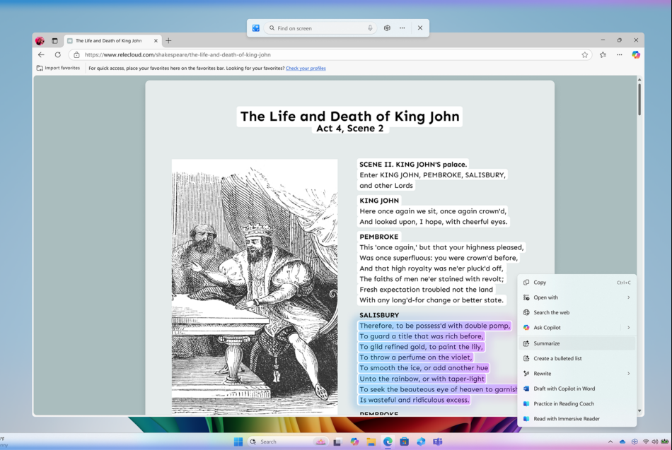 Windows 11’in Yeni AI Destekli Click to Do Aracı Nasıl Görünüyor.png
