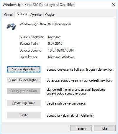 windows için xbox 360 denetleyicisi sürücü sürümü.jpg