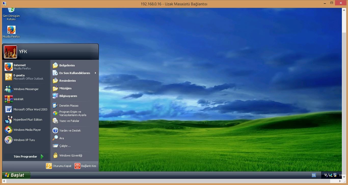Windows XP Uzak Masaüstü.JPG