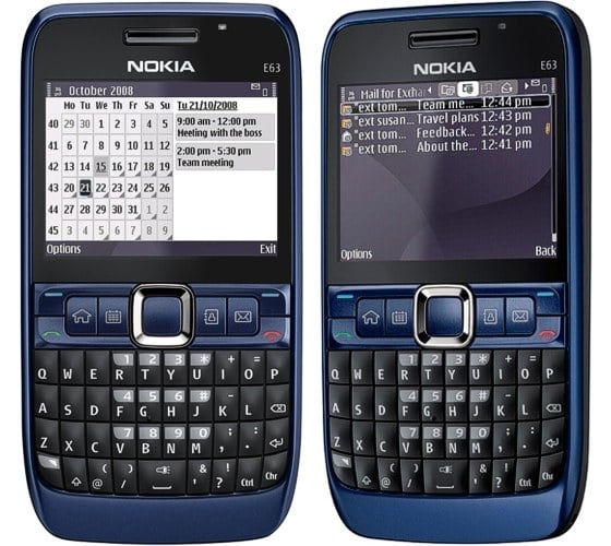 Nokia E63 Özellikleri