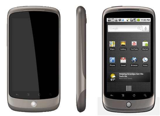 HTC Google Nexus One Özellikleri