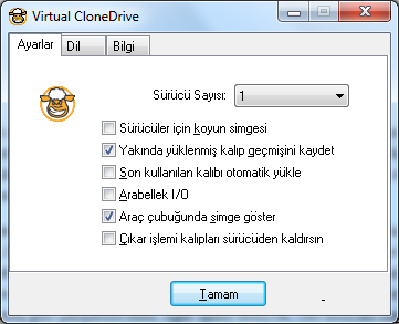 Sanal Sürücü: Slysoft’un bu aracı sayesinde bilgisayarınızda sanal sürücüler oluşturabilirsiniz.