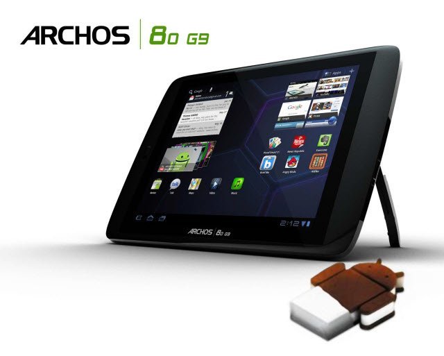 ARCHOS Ice Cream Sandwich