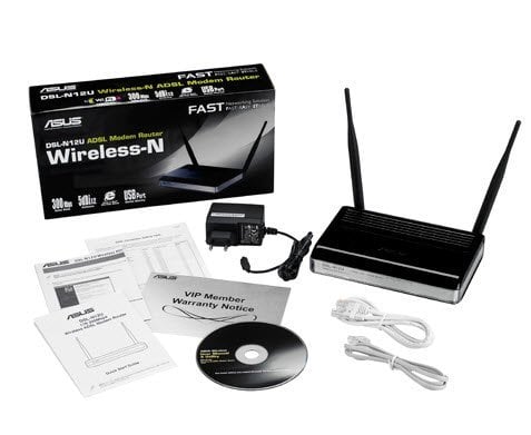 ASUS DSL-N12U Wireless-N300 ADSL Modem Router 3