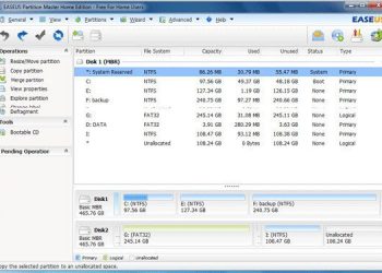 EaseUs Partition Master Home Edition