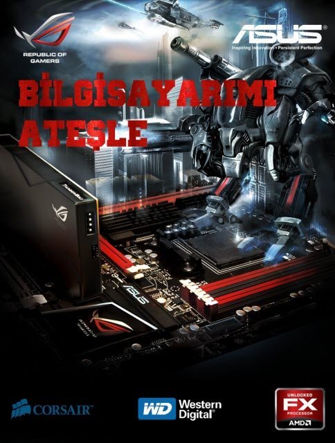 ASUS: Bilgisayarımı Ateşle!