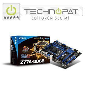 MSI Z77A-GD65 Technopat Editörün Seçimi