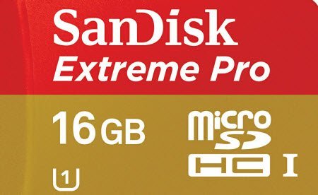 Sandisk Extreme Pro microSD bellek