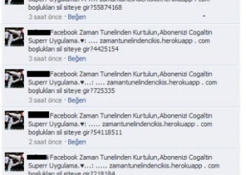 Zaman Tunelinden Cikis ve Timelineclose spamleri
