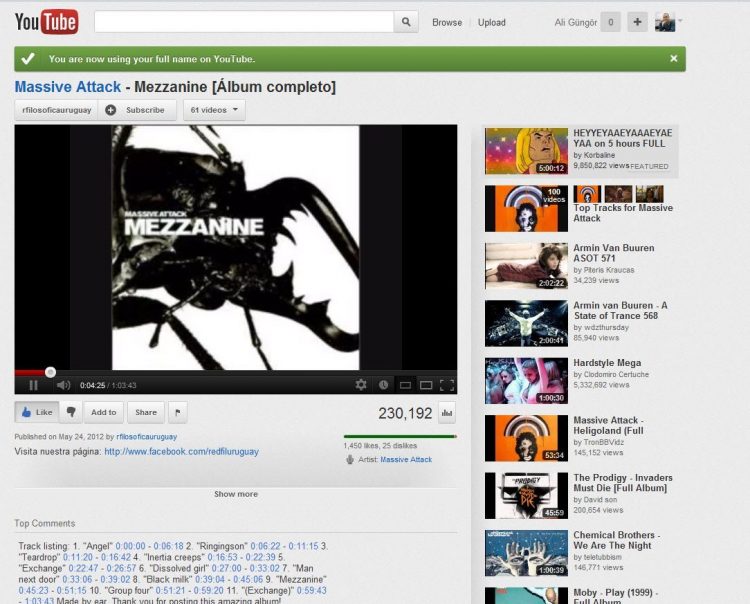 YouTube hesabınız artık Google Plus hesabınızla özdeşleşebiliyor