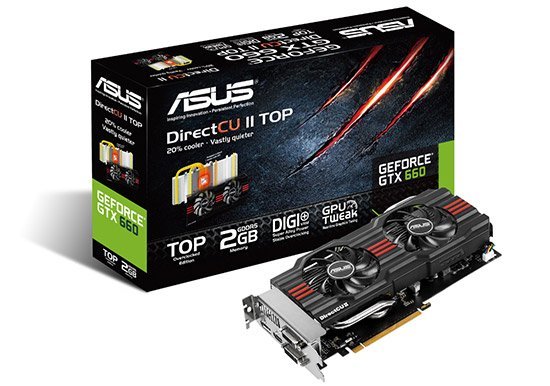 ASUS GeForce® GTX 660 DirectCU II TOP