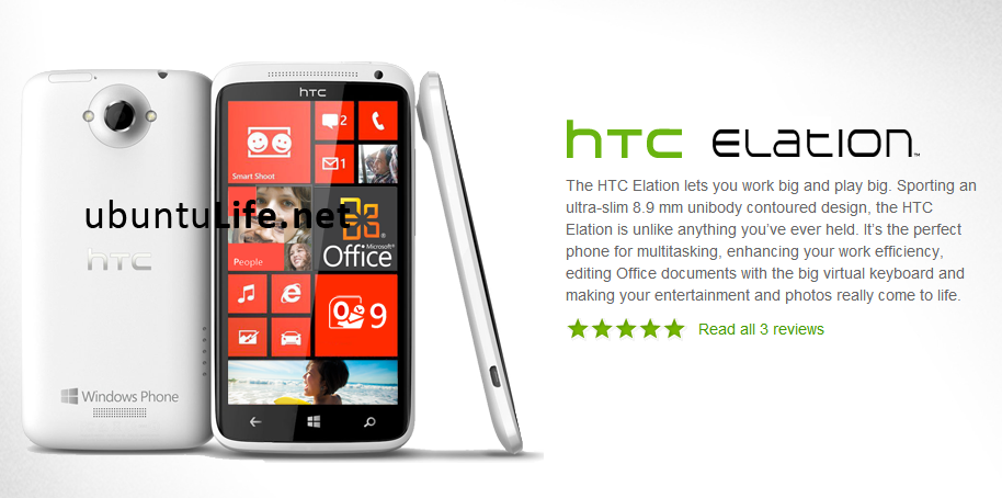 HTC Elation'ın bilgilerinin sızdırıldığı söyleniyor.