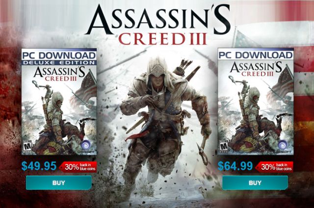 Assasin's Creed serisi %30 ila %75 arası değişen indirimler ile oyun severleri bekliyor.