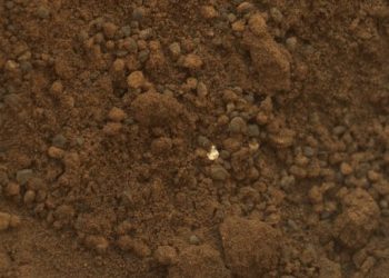 Kızıl gezegenin yüzeyinde bulunan parlak cisim, Curiosity'nin yapacağı X-ray taramasıyla anlaşılacak.