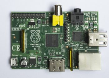 Türünün tek örneği mini bilgisayar Raspberry Pi Model B