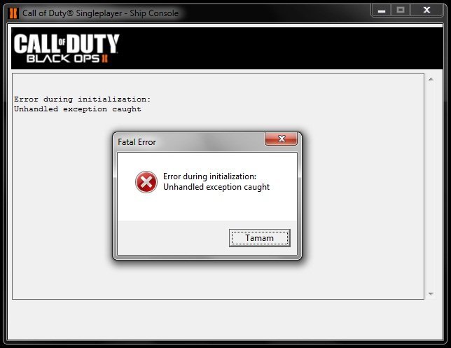 Call of duty 3 ошибка. Ошибка unhandled exception caught. Ops! Ошибка. Error during initialization. Unhandled exception ГТА Вайс Сити.