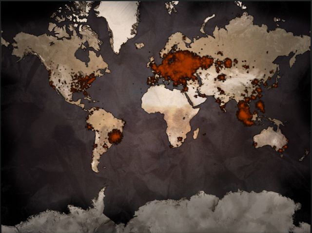 Valve'in hazırladığı grafik haritada en çok DOTA 2 oynayan yerlerin başında Avrupa Kıtası geliyor.