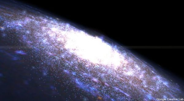 Google, 100.000 Yıldız programı ile galaksiyi keşfetme imkanı sunuyor.