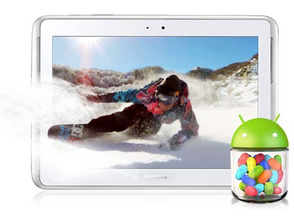 Galaxy Note 10.1'e Jelly Bean güncellemesi geliyor.