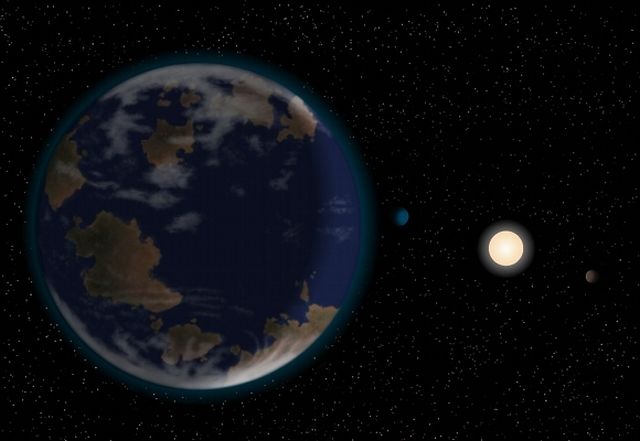 HD40307g kod adlı gezegen 42 Işık Yılı uzaklıkta bulunuyor.