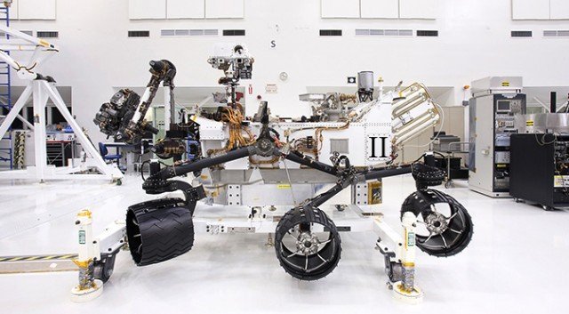 Curiosty'nin yedek parçalarından inşa edilen yeni gezgin için daha isim koyulmadı.